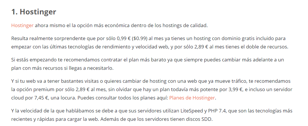 los mejores hostings 2021